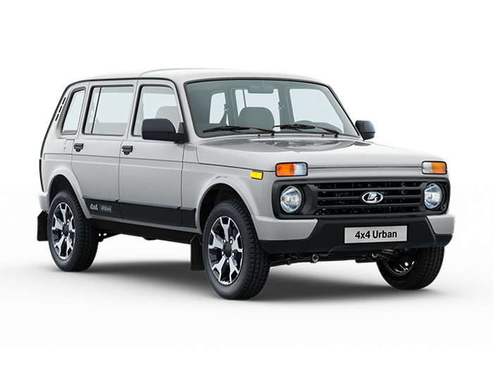 Lada 4x4 Urban 5 дв. Светло-серебристый металл "Снежная королева"